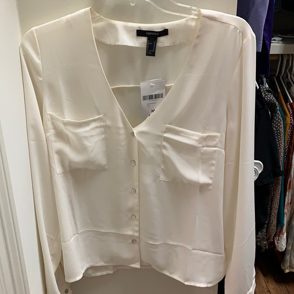Ivory button up